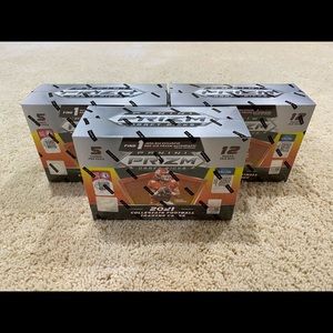 2021 NFL Prizm Draft Picks Mega Box Lot of 3
